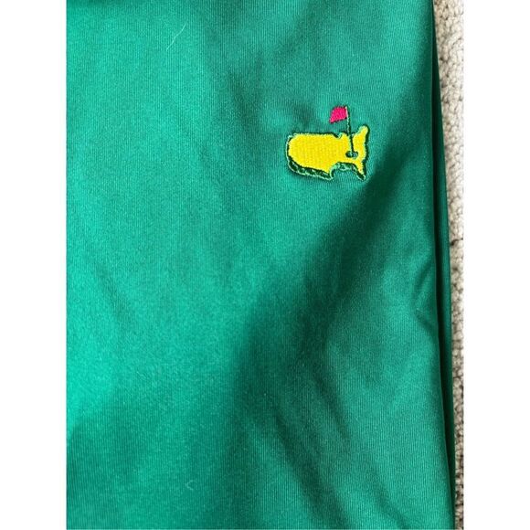 NWOT Masters Kids Youth Performance Tech Green Polo Golf Shirt, $110 C46 - Picture 3 of 6